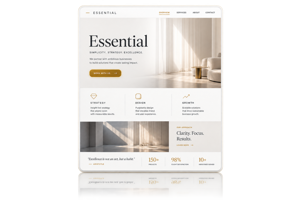 Visualisierung des Essential-Pakets